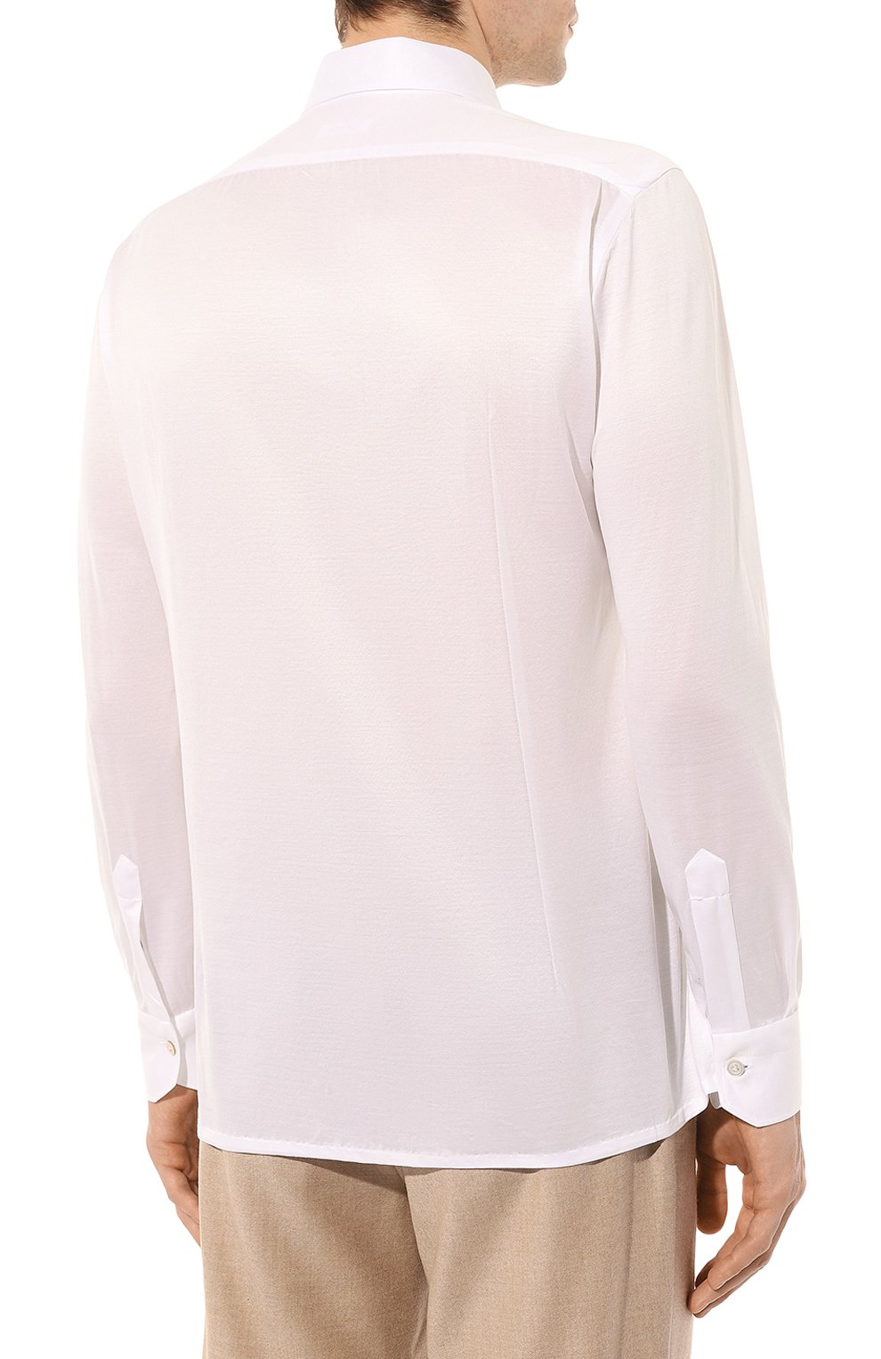 Хлопковая рубашка KITON, арт. UMCNERH0841301, фото 4