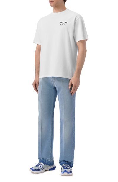 Мужская хлопковая футболка GALLERY DEPT., арт. T0P043/C0TT0N