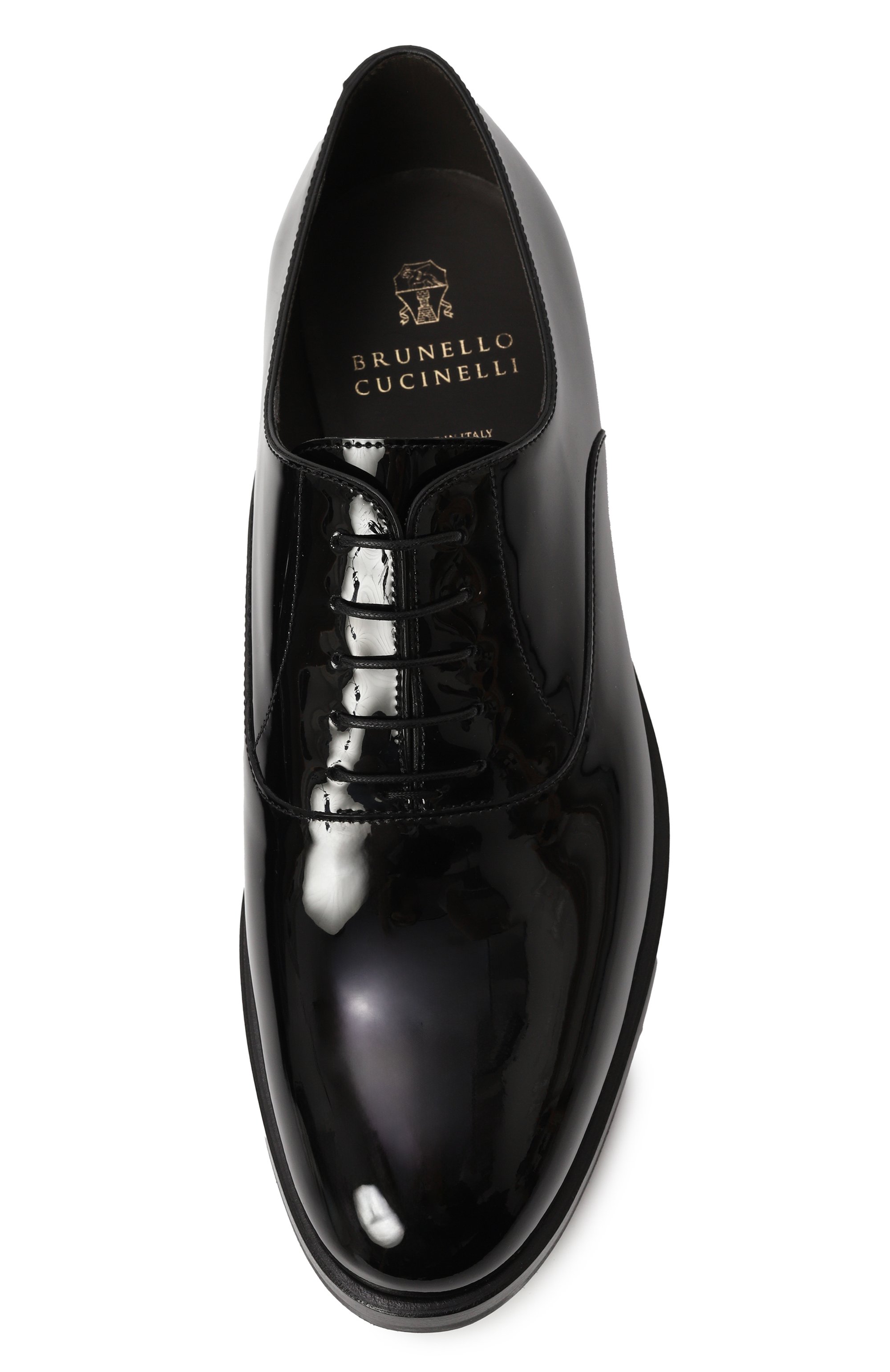 Кожаные оксфорды BRUNELLO CUCINELLI, арт. MZUSUMC937, фото 6