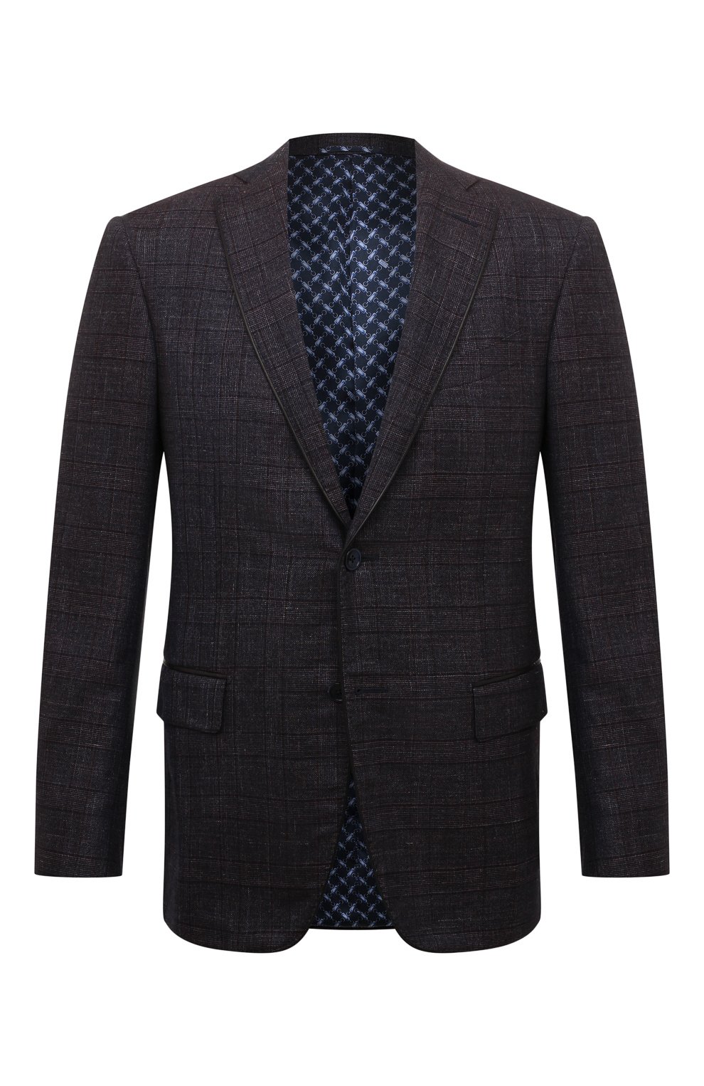 Пиджак из кашемира и шелка ZILLI, арт. MNS-VG2Y-2-B6626/0002, фото 1