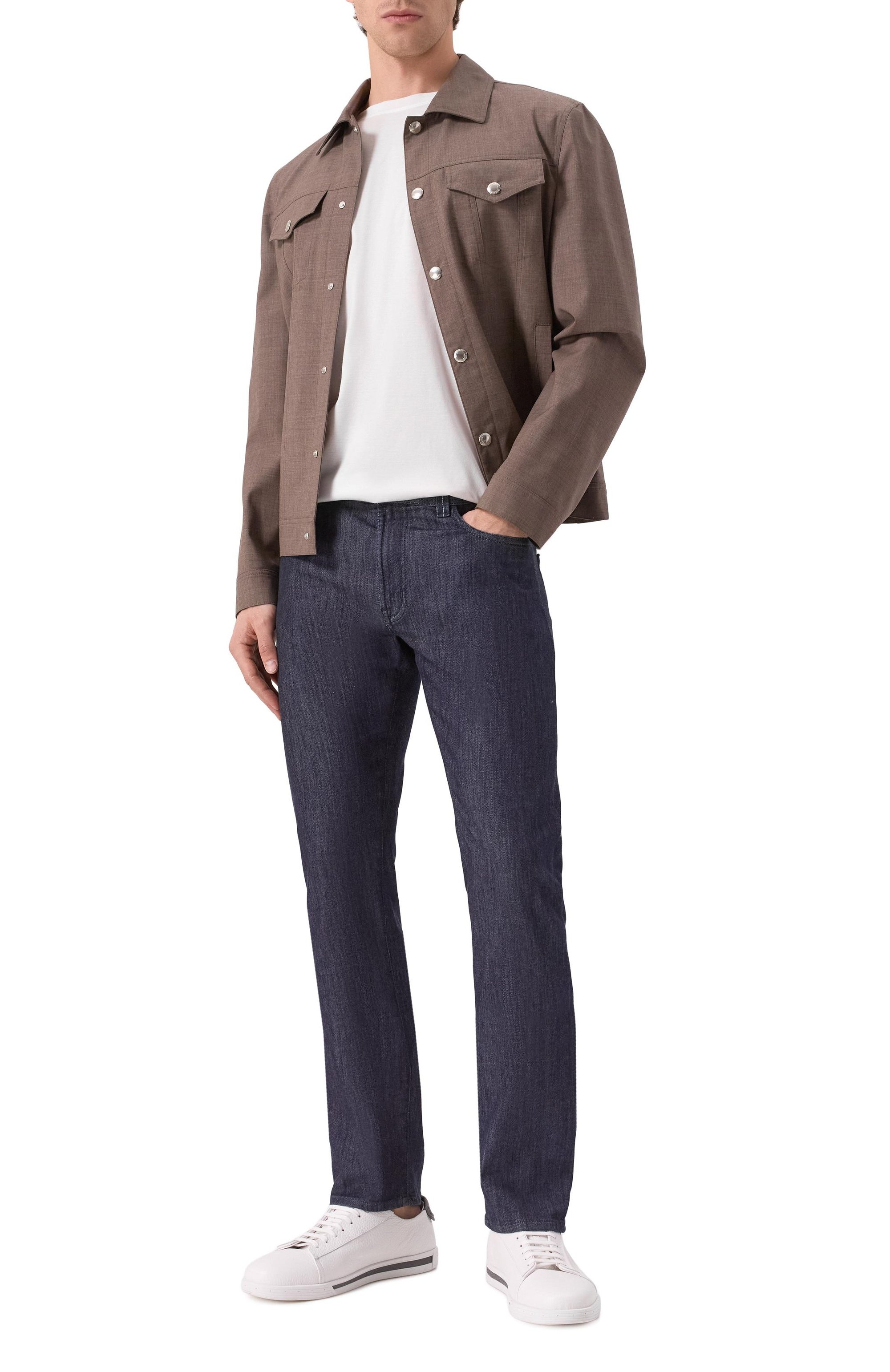 Хлопковая футболка KITON, арт. UMC029K06R4912_5XL-8XL, фото 2