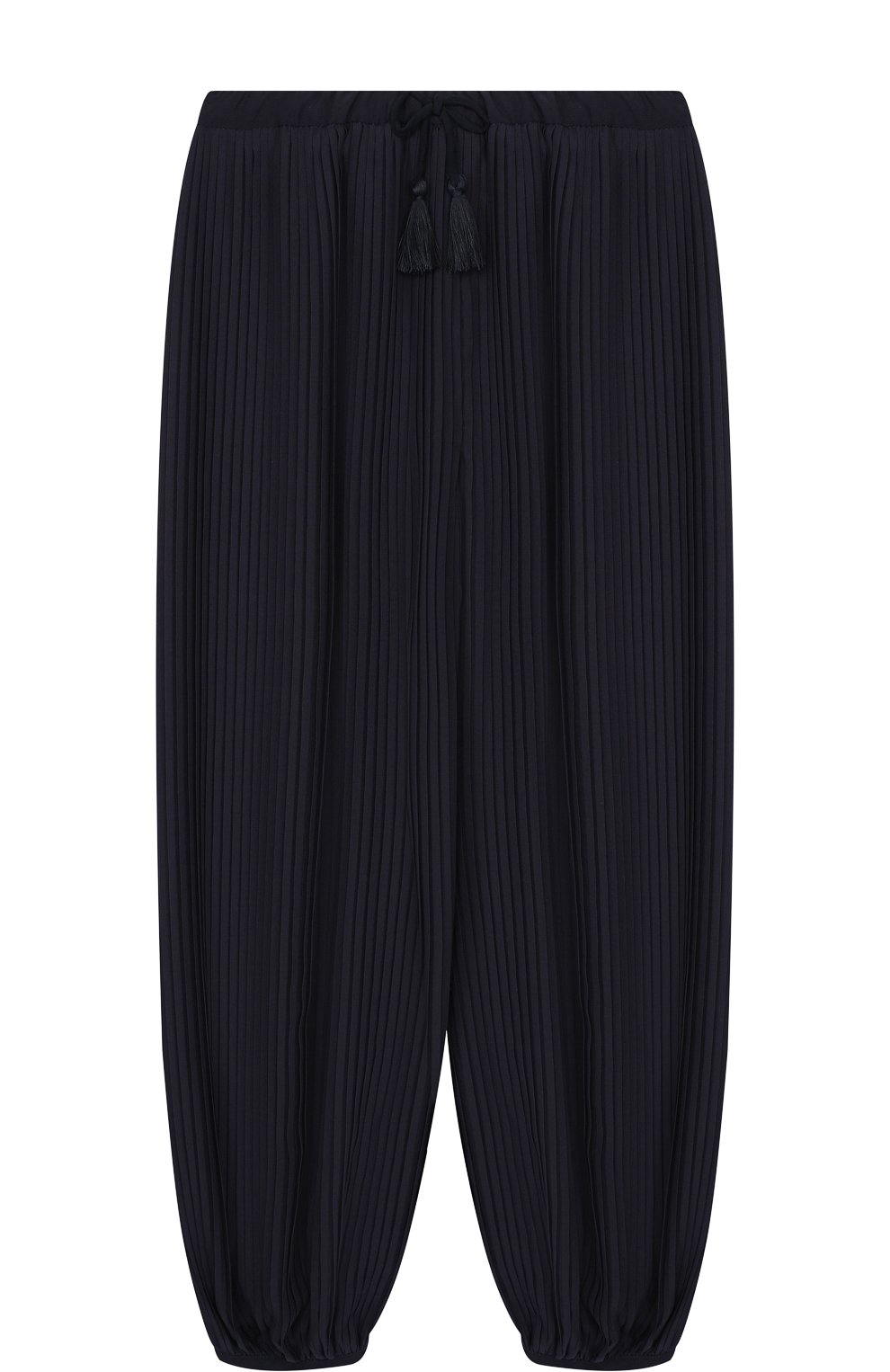 Плиссированные брюки свободного кроя с поясом на кулиске CHLOÉ, арт. C14537/14A, фото 1