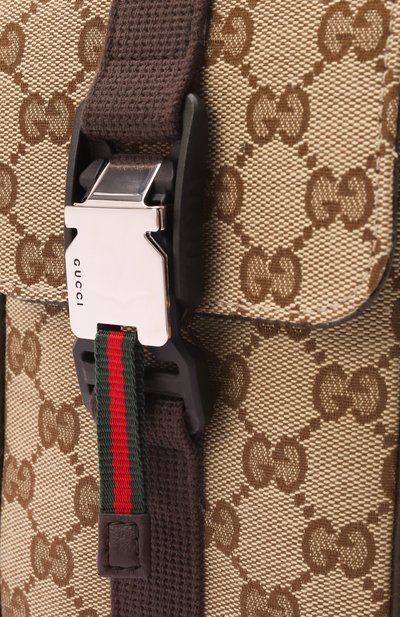 Сумка gg mini GUCCI коричневого цвета по цене 192000 руб., арт. 802099/FADUS, фото 3 Сумка gg mini GUCCI, арт. 802099/FADUS, фото 3