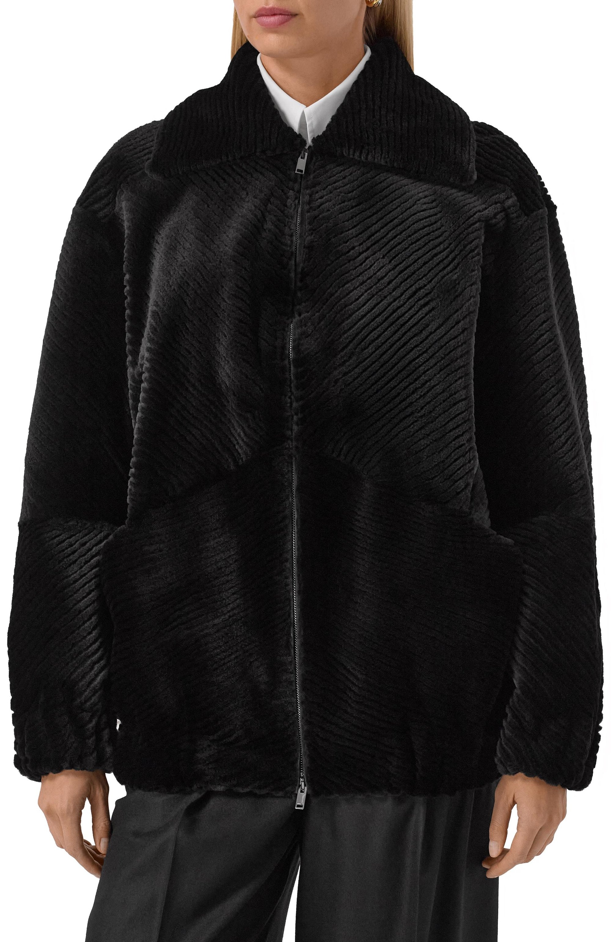 Бомбер из норки MVST, арт. M015/MINK SHARED B, фото 3