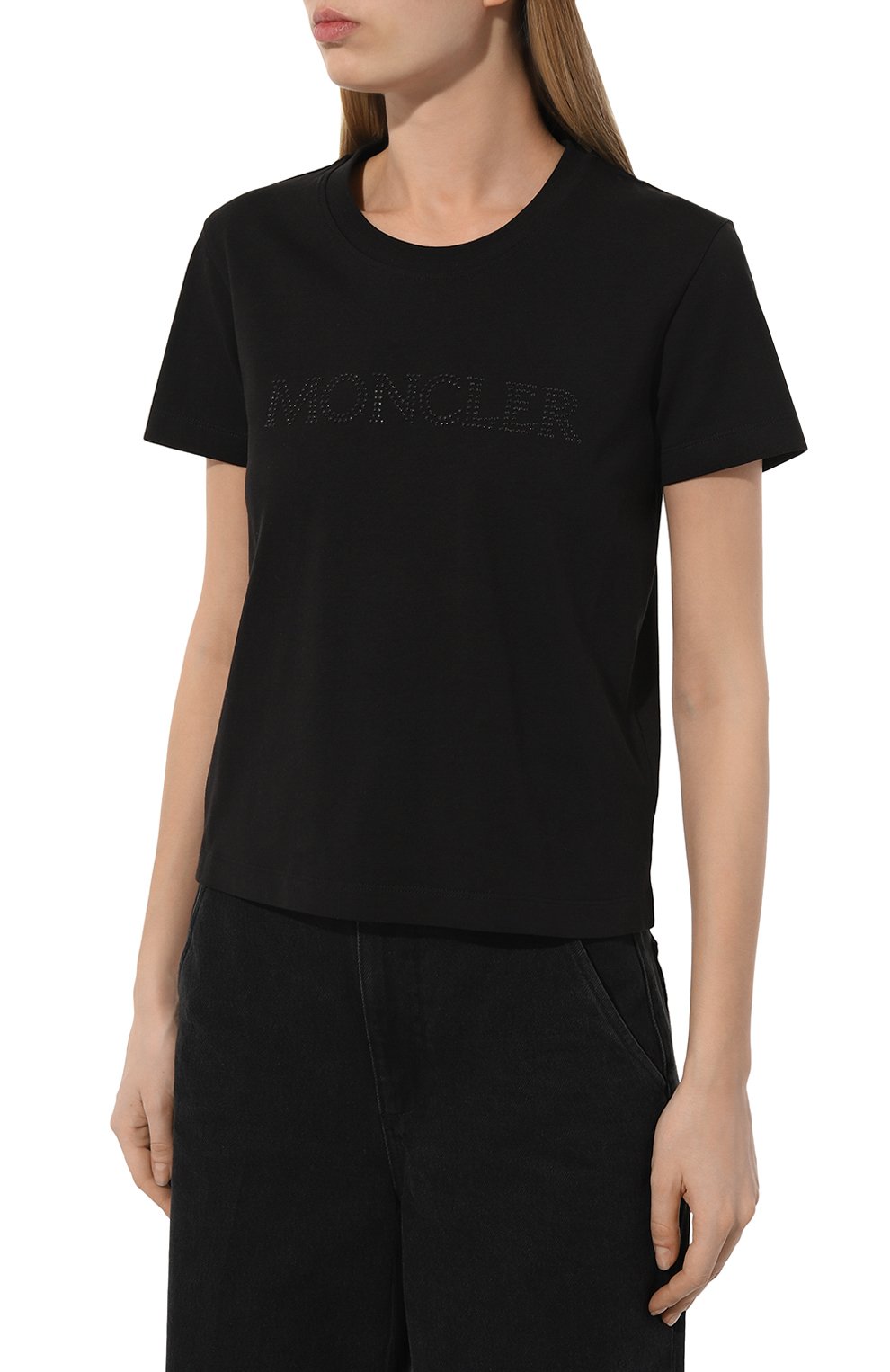 Хлопковая футболка MONCLER, арт. 8C000-14-829HP, фото 3