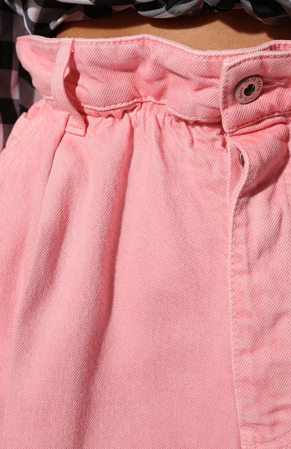 Джинсовые шорты MIU MIU, арт. MP1565-1Z7Y-F0028, фото 5