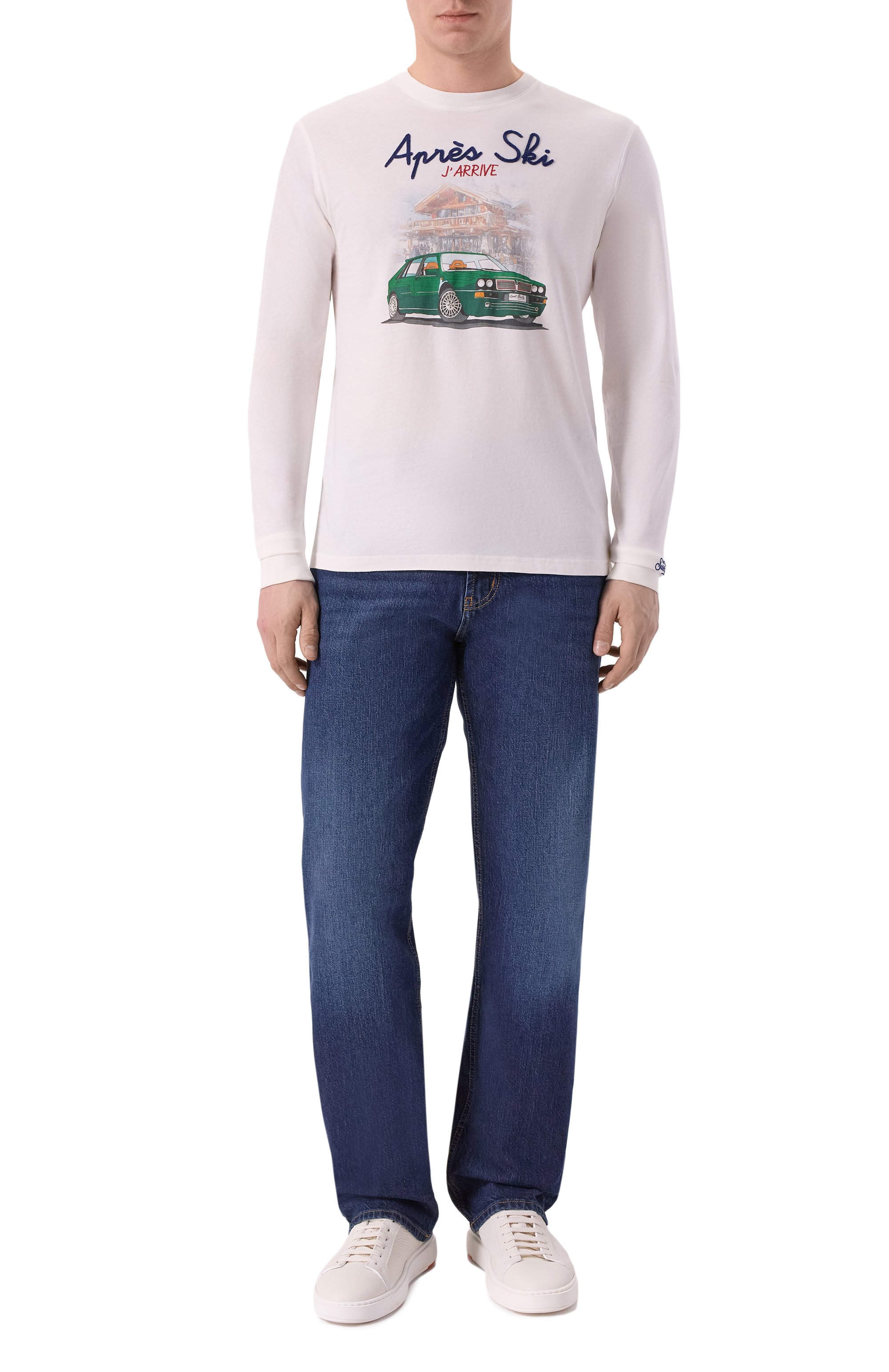 Хлопковый лонгслив MC2 SAINT BARTH, арт. LUT0006-04170I/LUT0N WARM, фото 2