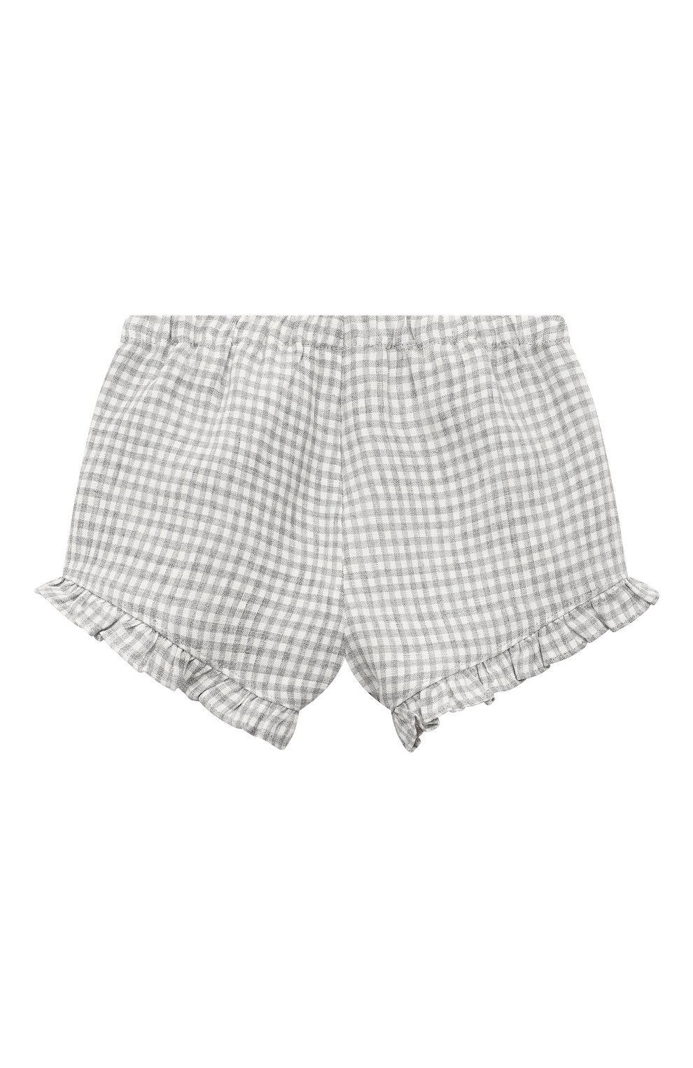 Комплект из топа и шорт IL GUFO серого цвета по цене 15850 руб., арт. P23DP424L1012/3M-9M, фото 6 Комплект из топа и шорт IL GUFO, арт. P23DP424L1012/3M-9M, фото 6