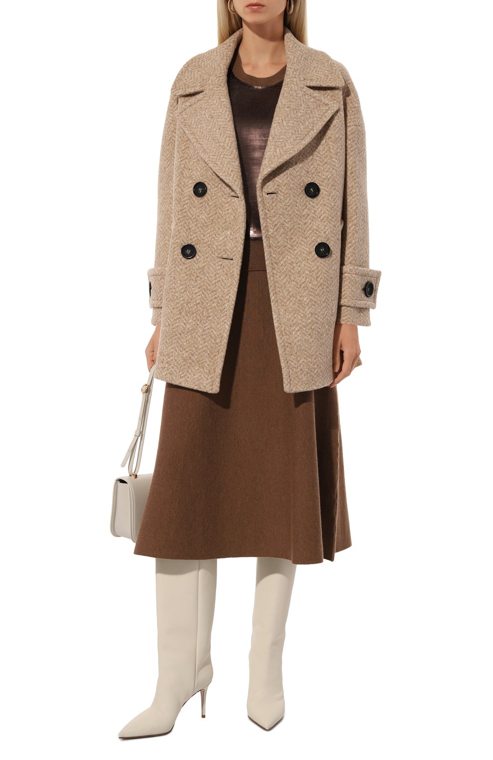 Юбка из шерсти и кашемира P.A.R.O.S.H., арт. D560604, фото 2