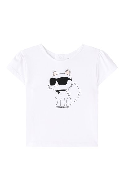 Комплект из футболки и брюк KARL LAGERFELD KIDS, арт. Z30517., фото 3