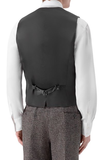 Жилет из шелка и шерсти DOLCE & GABBANA, арт. G702UT/FQMKD, фото 4