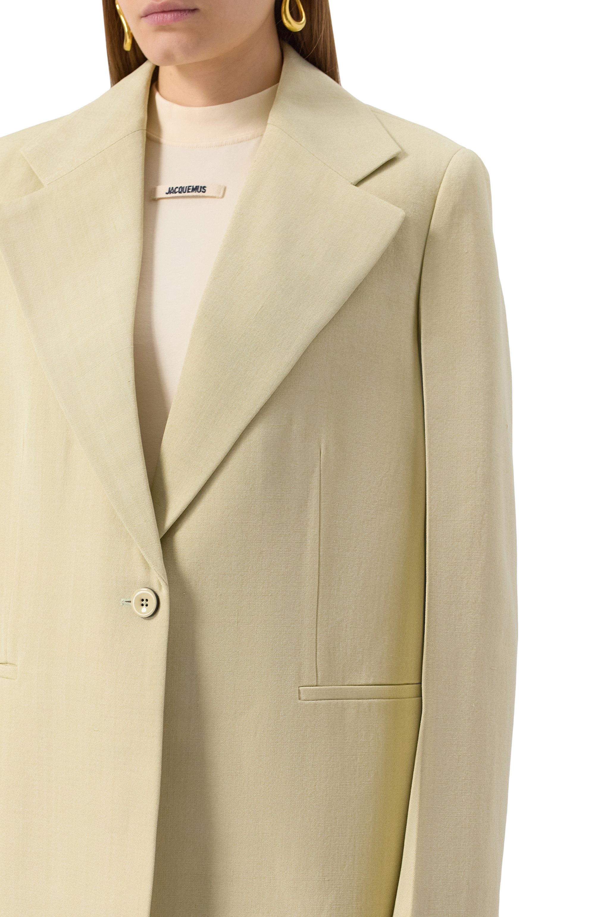 Жакет из вискозы и шелка JIL SANDER, арт. J02BN0201-J65005, фото 5