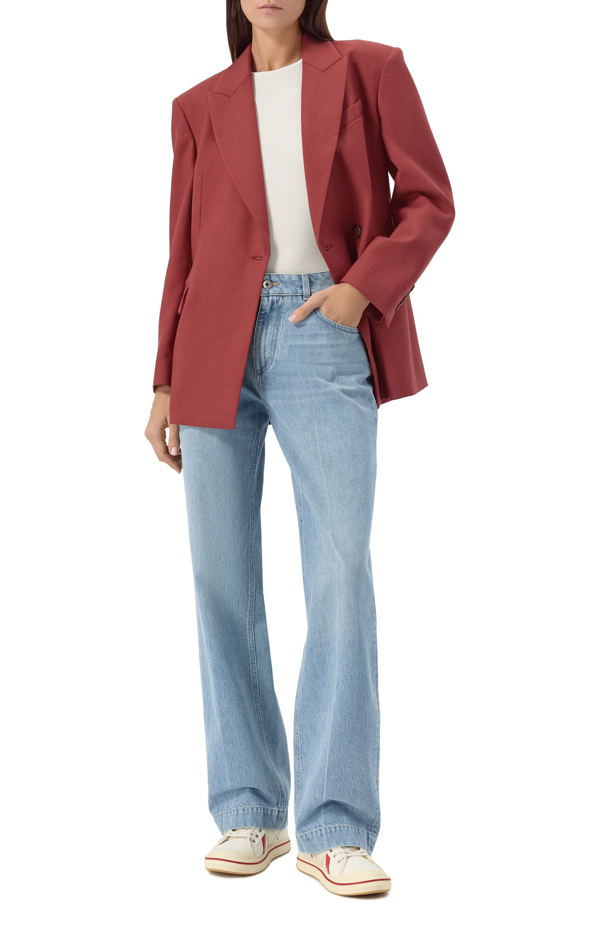 Комбинированные кеды eliot BOTTEGA VENETA, арт. 827624/V5JG1, фото 3