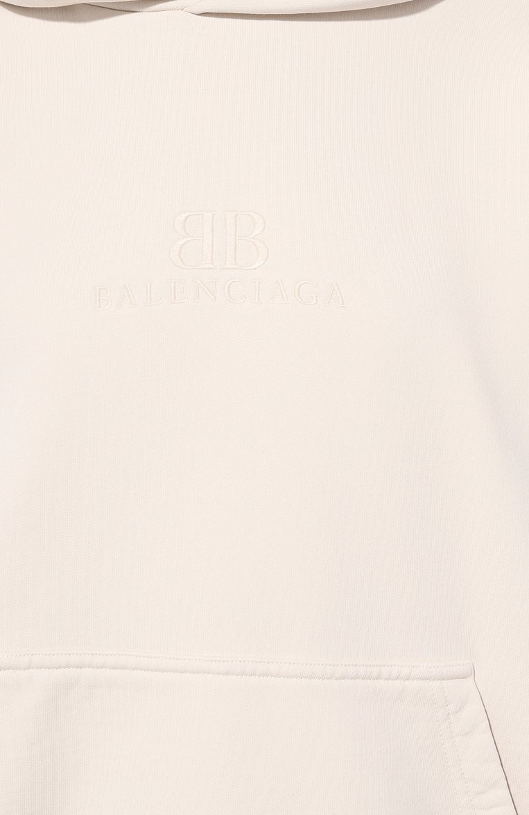 Хлопковое худи BALENCIAGA, арт. 767877/TQVS9, фото 1
