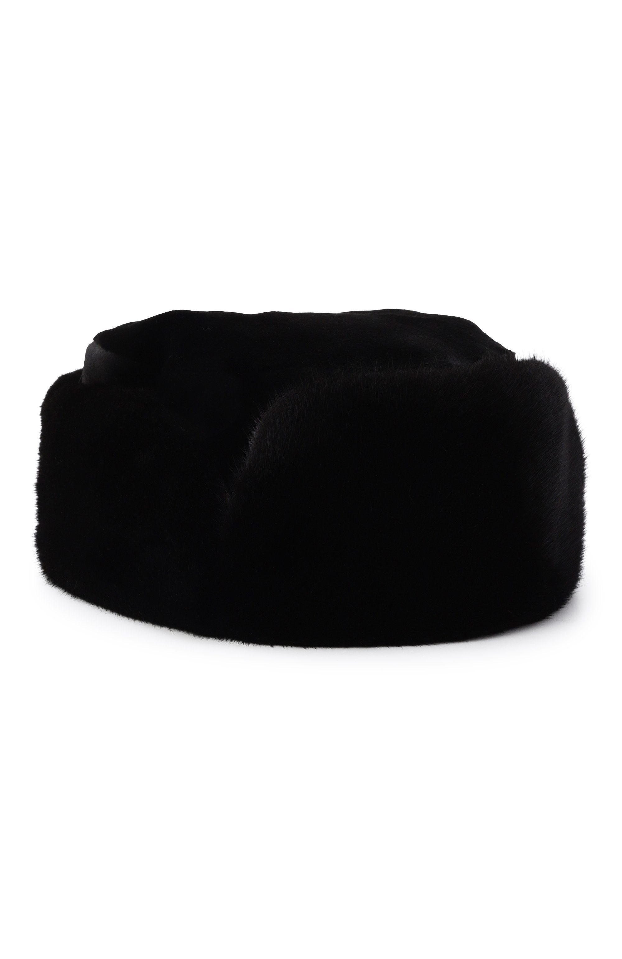 Меховая шапка из норки FURLAND черного цвета по цене 92400 руб., арт. 0015100140147600112, фото 1 Меховая шапка из норки FURLAND, арт. 0015100140147600112, фото 1