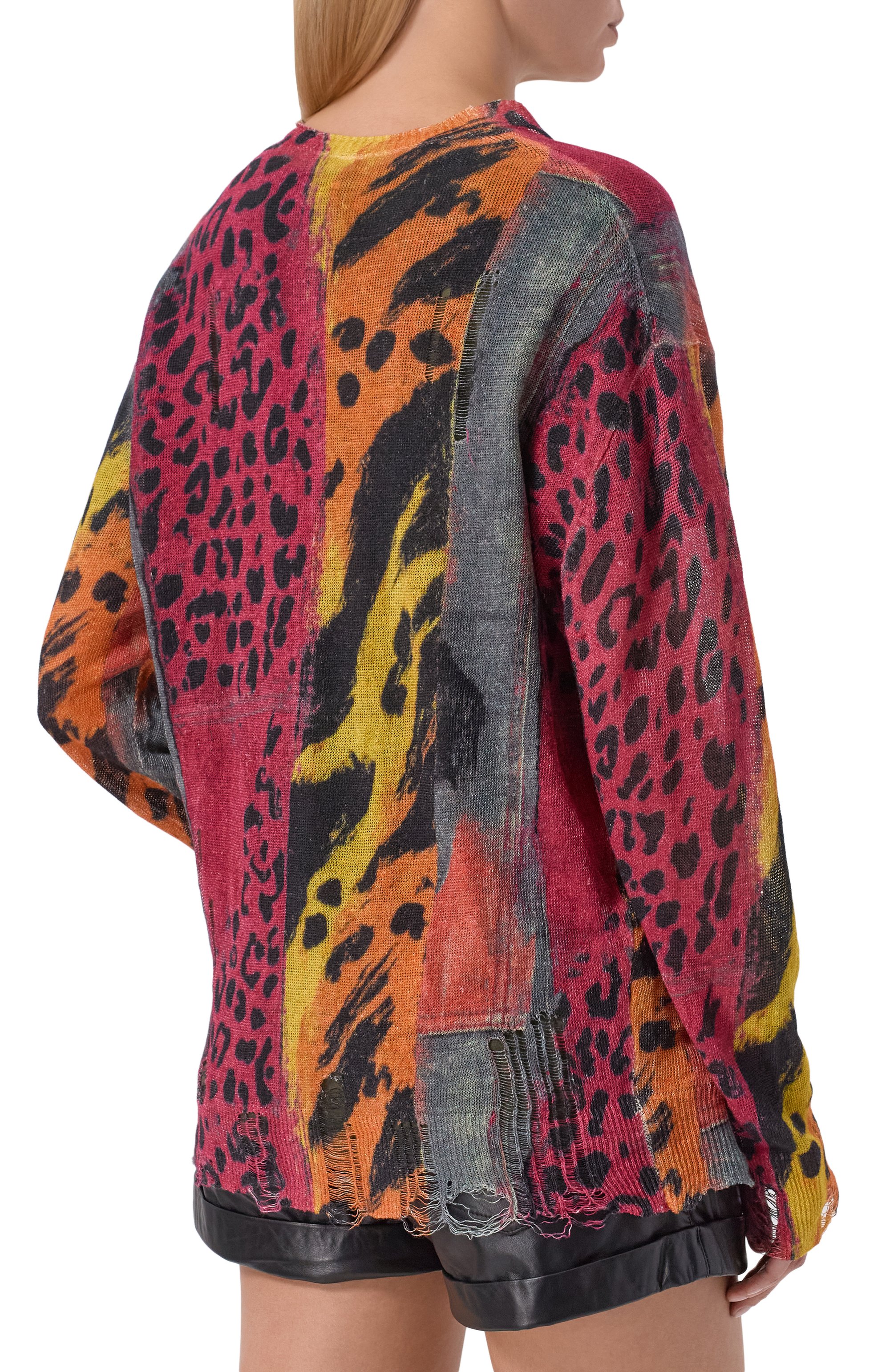 Льняной кардиган R13, арт. R13WY237-Y276B, фото 4