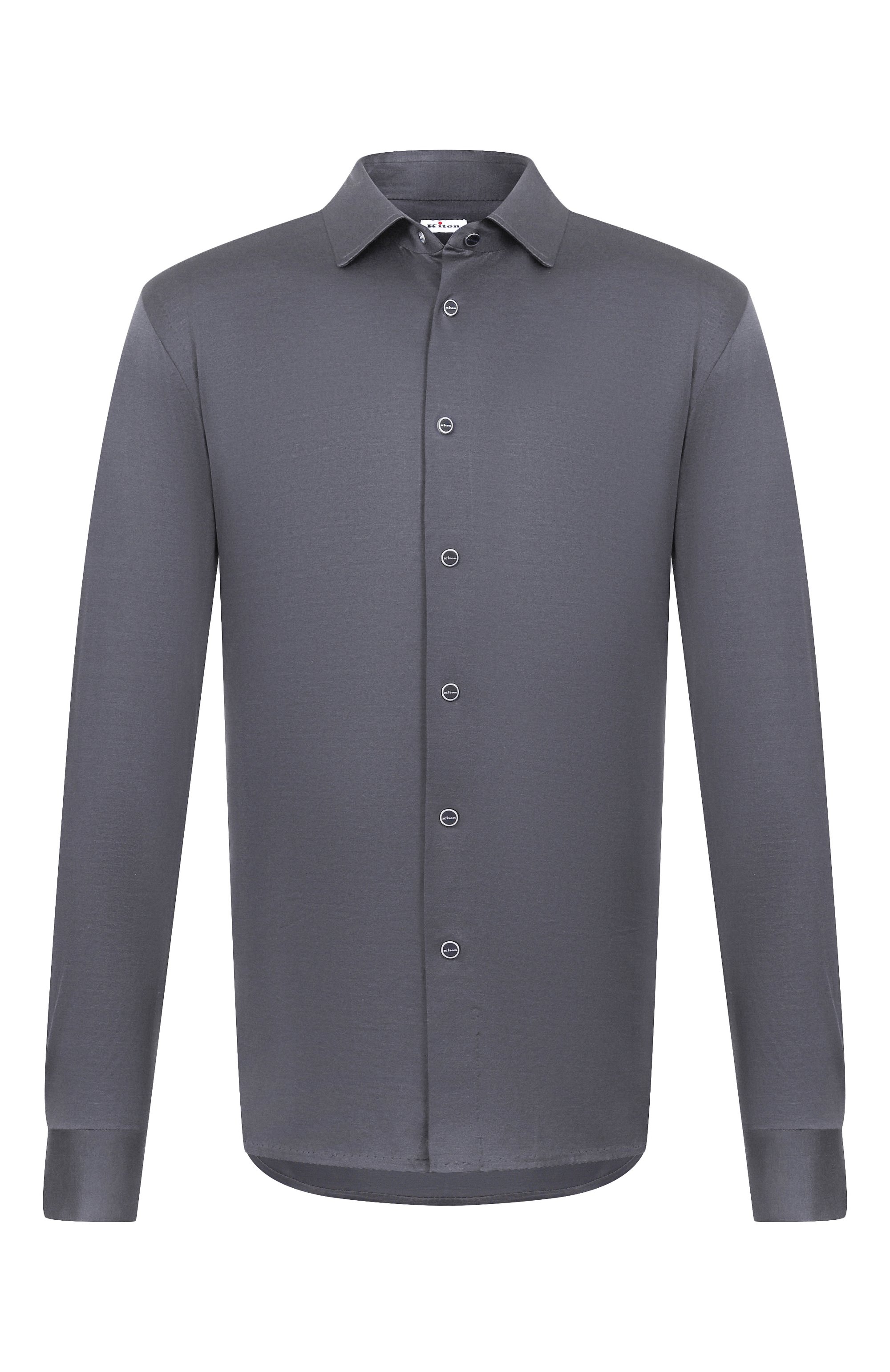 Хлопковая рубашка KITON, арт. UMCNERHH09665, фото 1