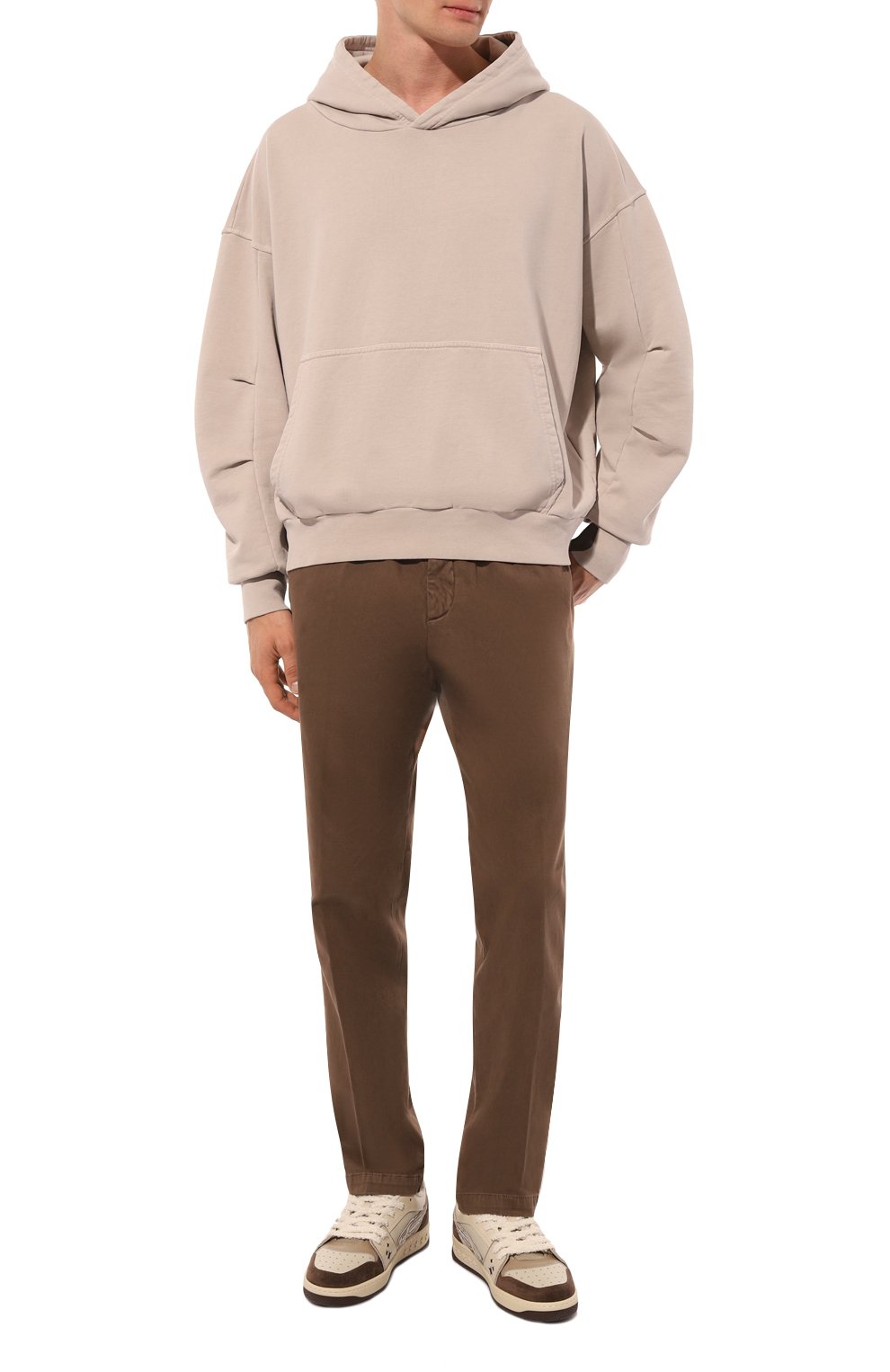 Хлопковое худи WHITE SAND, арт. 24WSU37 651, фото 2