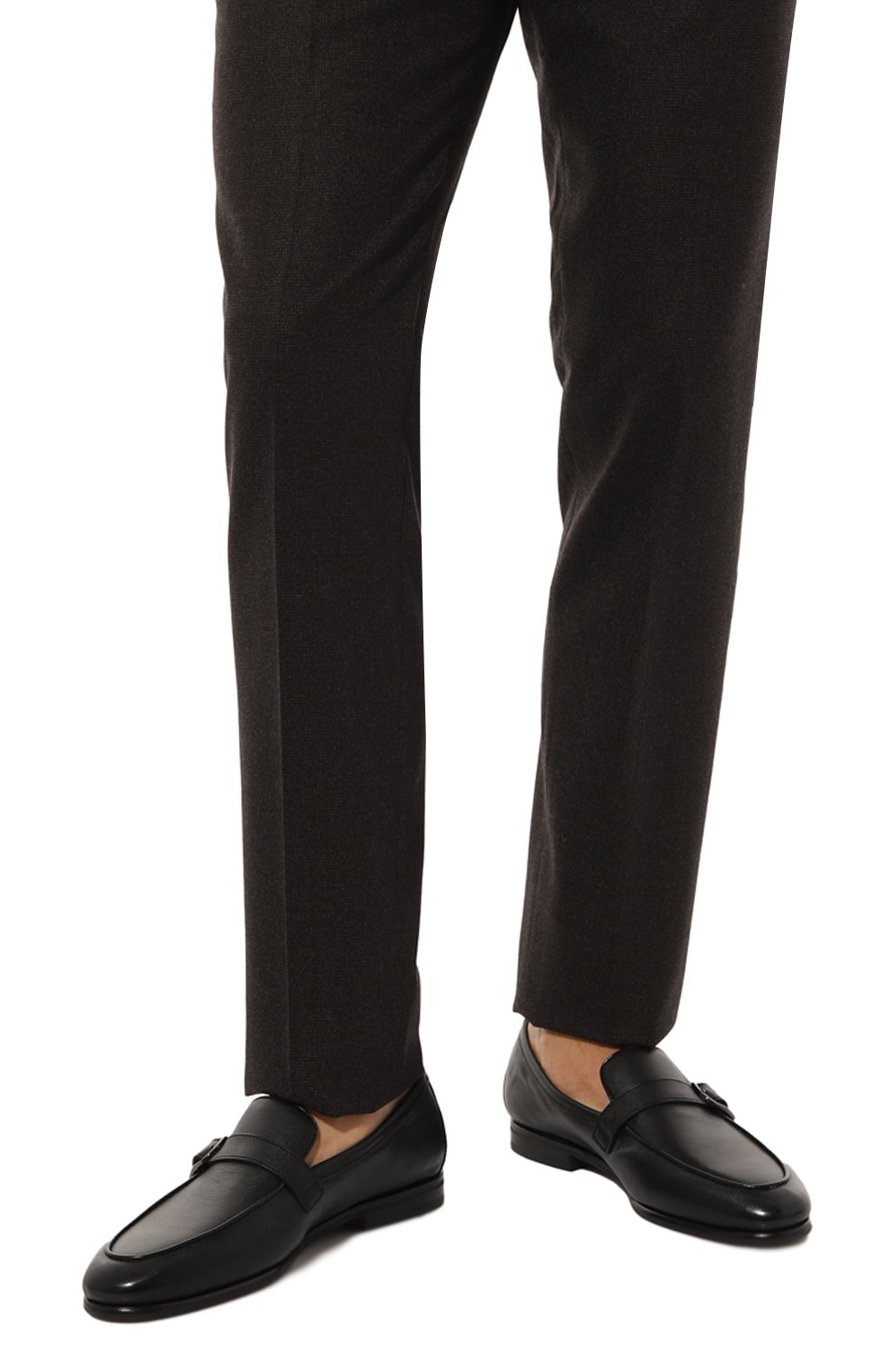 Кожаные лоферы carlos SANTONI, арт. MCNG18905SI9KMEM, фото 3