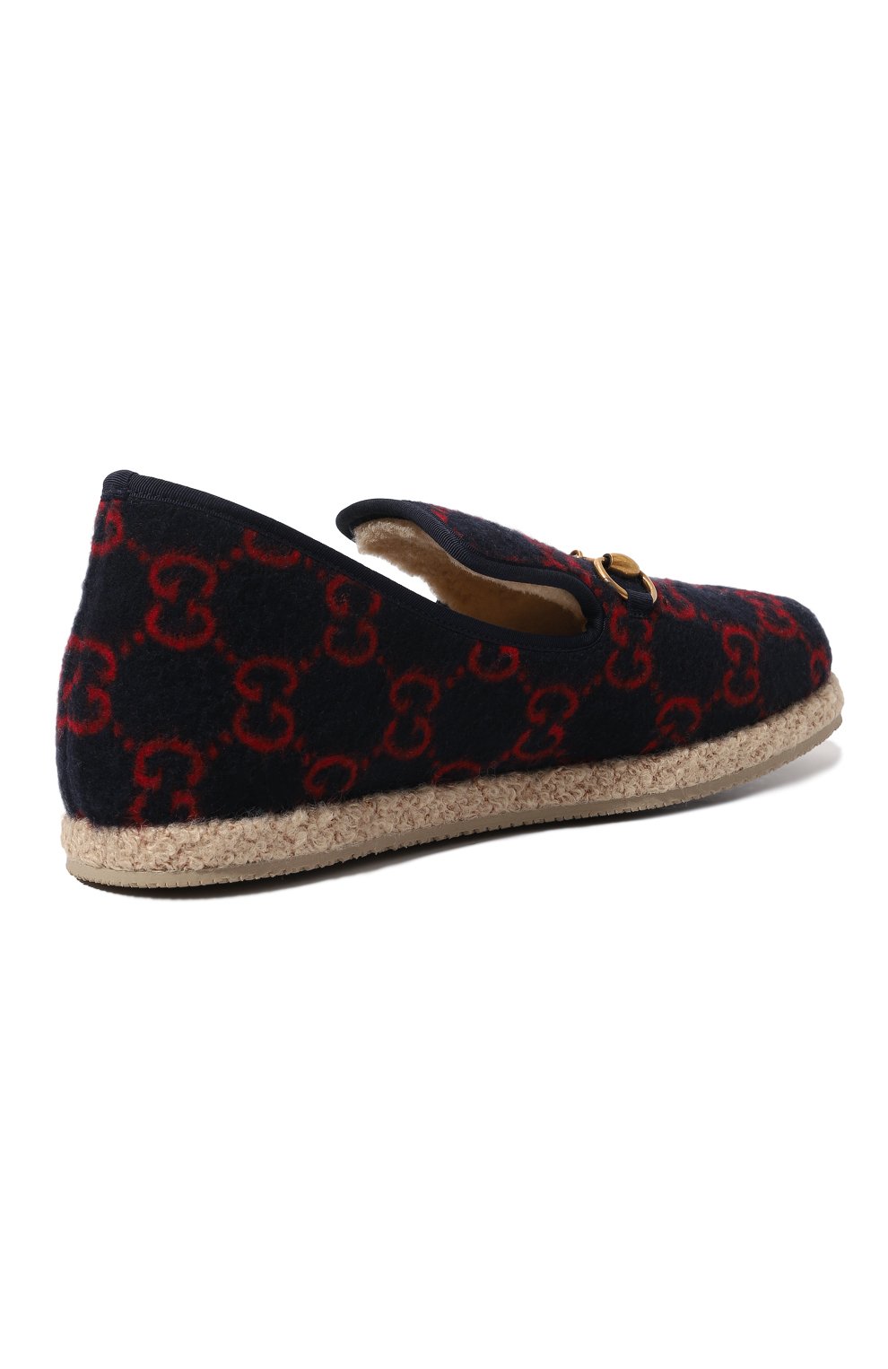 Текстильные лоферы GUCCI, арт. 574845 G3810, фото 5