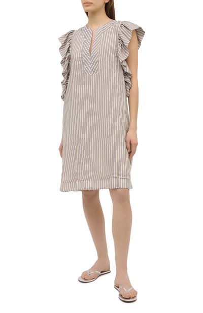 Платье из хлопка и шелка LILA EUGENIE, арт. 20083 MINI, фото 2