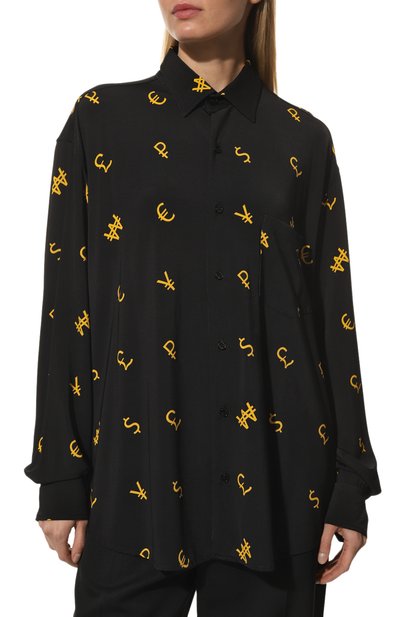 Хлопковая рубашка VETEMENTS, арт. UA53SH800X, фото 3