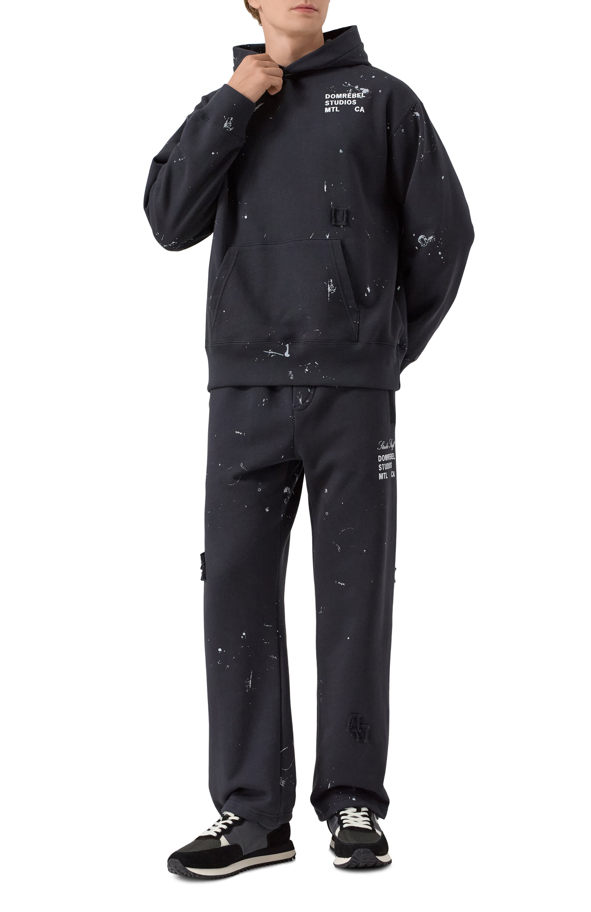 Комбинированные кроссовки s-d DIESEL черного цвета по цене 21600 руб., арт. Y03720/PS326, фото 2 Комбинированные кроссовки s-d DIESEL, арт. Y03720/PS326, фото 2