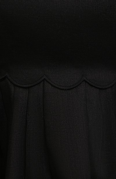Льняное платье ZIMMERMANN черного цвета по цене 69950 руб., арт. 1961DMAE, фото 5 Льняное платье ZIMMERMANN, арт. 1961DMAE, фото 5