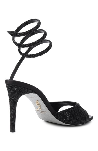 Текстильные босоножки audrey 80 RENE CAOVILLA, арт. C12608-080/R001, фото 5