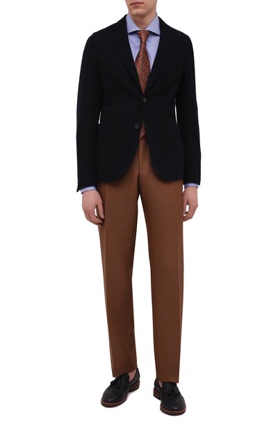 Кожаные лоферы BRUNELLO CUCINELLI, арт. MZUCSLK898, фото 2