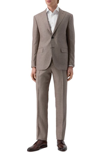 Костюм из шерсти и льна CORNELIANI, арт. 25X008-2518263_SET, фото 1
