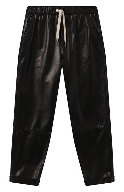 Кожаные брюки BRUNELLO CUCINELLI, арт. BPNGIP223C
