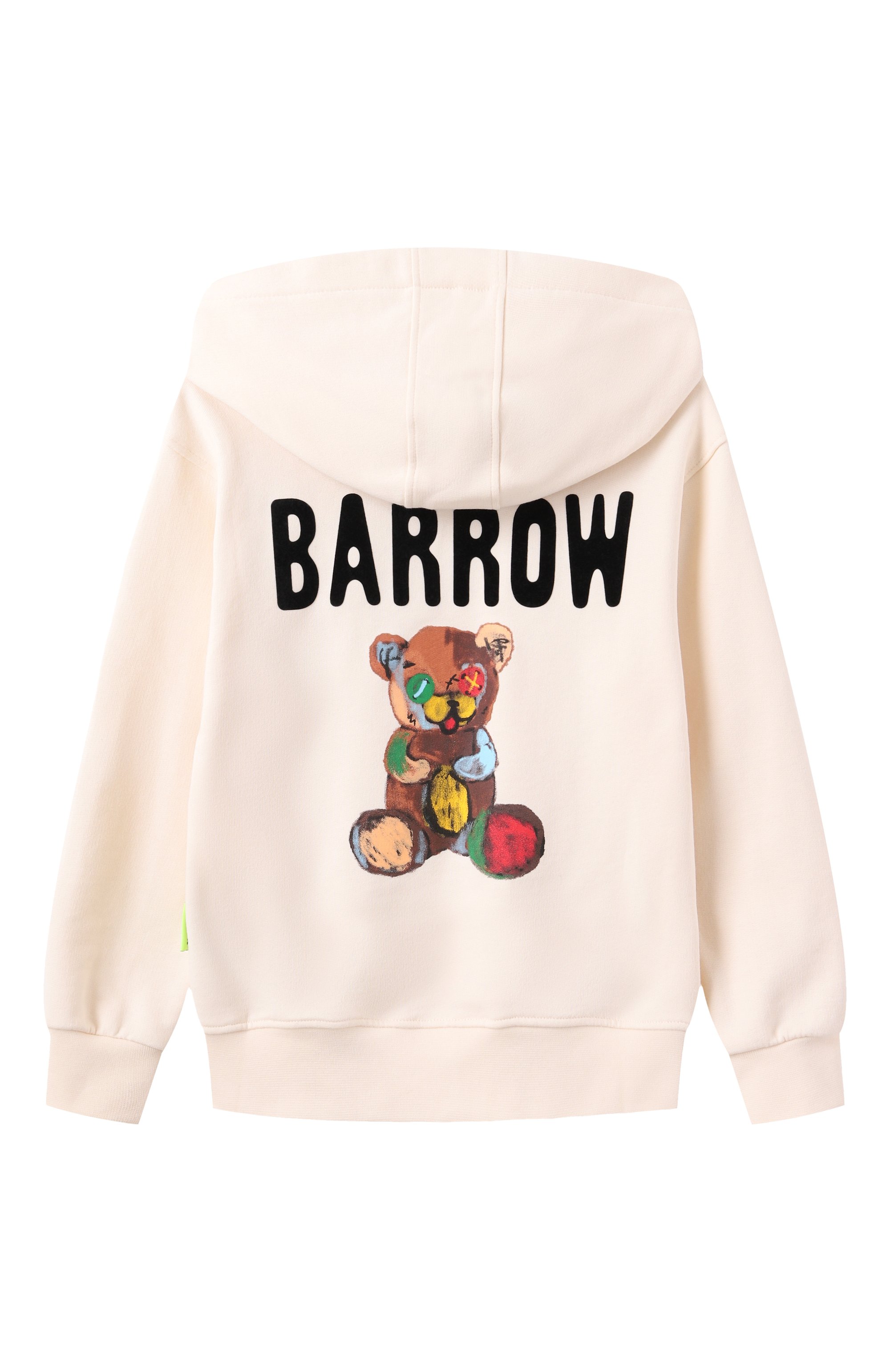 Хлопковое худи BARROW, арт. S5BKJUHS019, фото 2