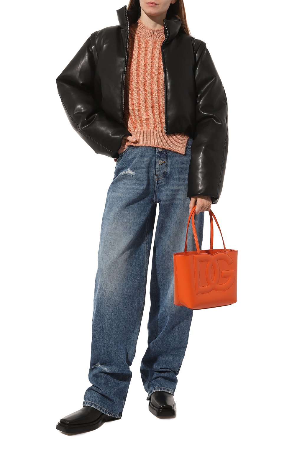 Сумка-тоут dg logo small DOLCE & GABBANA, арт. BB7337/AW576, фото 7