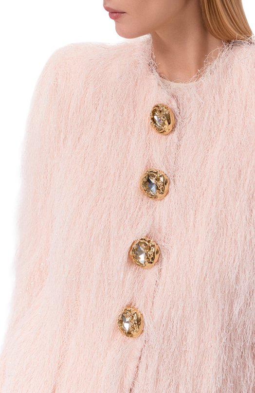 Пальто Balmain GF1UE140/JL27 Розовый  GF1UE140/JL27 Фото 5