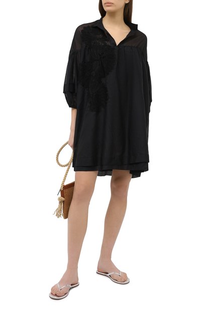 Туника из хлопка и шелка LILA EUGENIE, арт. 2027 MINI, фото 2