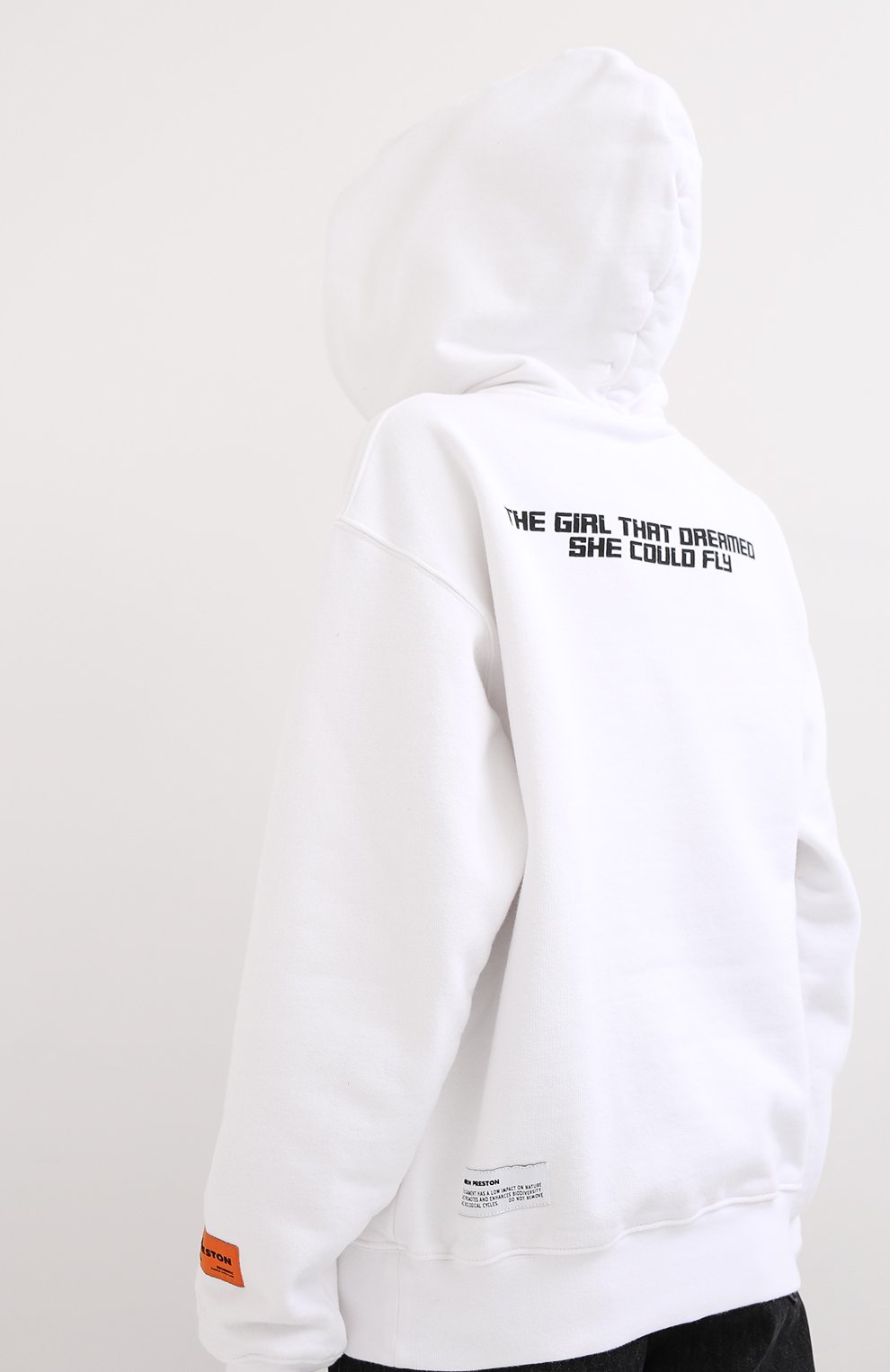 Хлопковое худи HERON PRESTON, арт. HWBB015E20JER0010136, фото 4