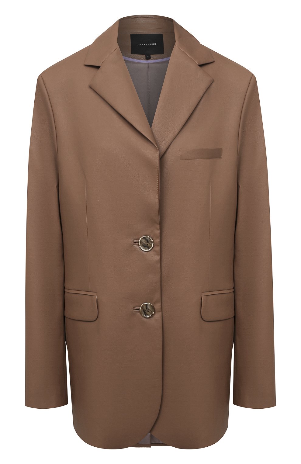 Жакет из экокожи LESYANEBO, арт. FW20/Н-468/VL, фото 1