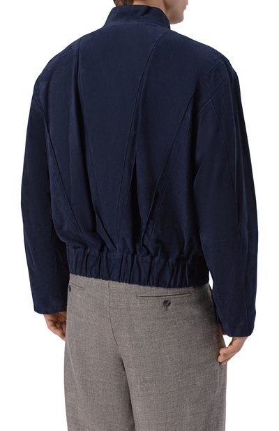 Замшевый бомбер GIORGIO ARMANI, арт. GM003586/AF24918, фото 4