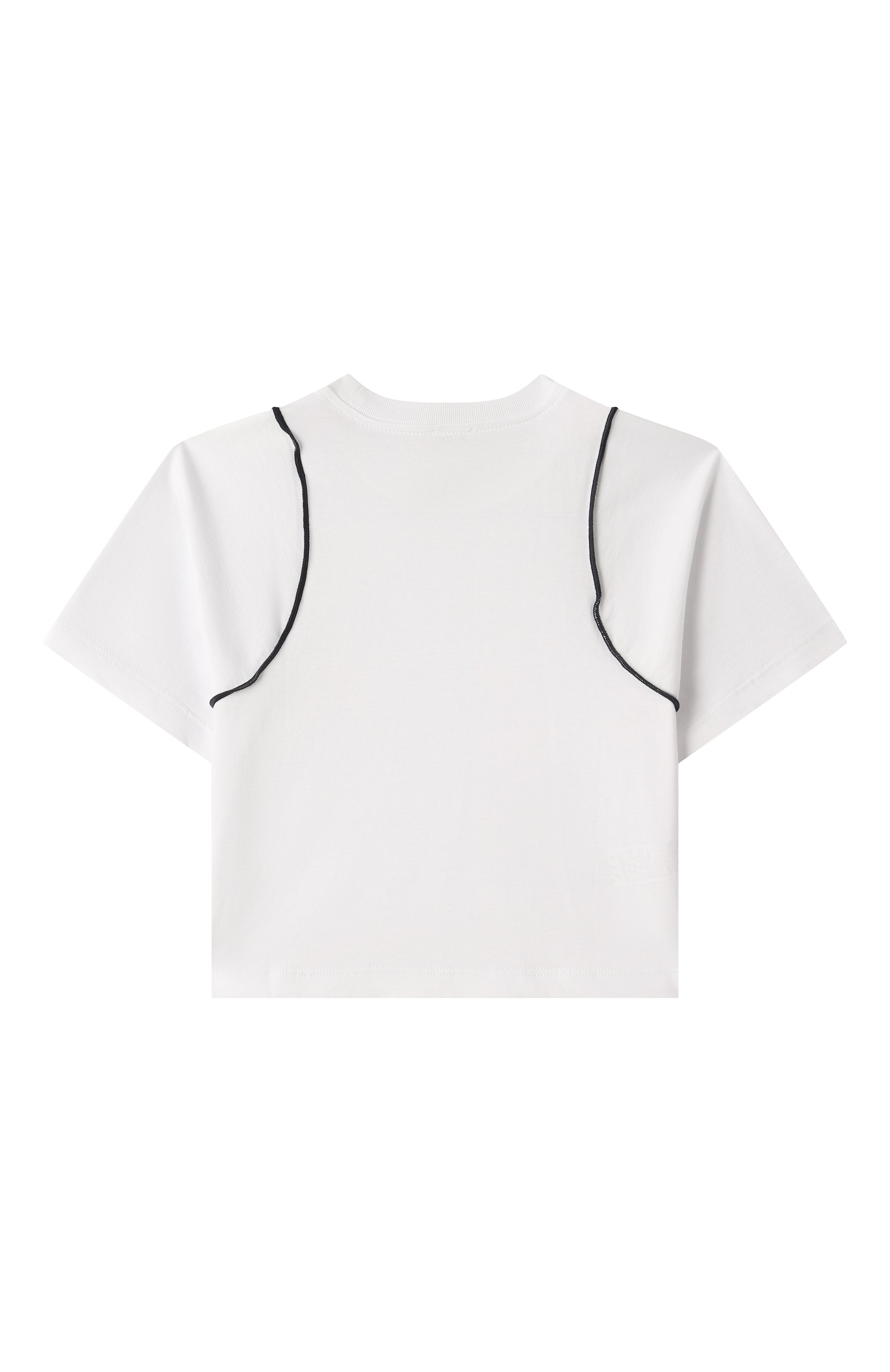 Хлопковая футболка IL GUFO, арт. P25TS466MF001/5A-8A, фото 2