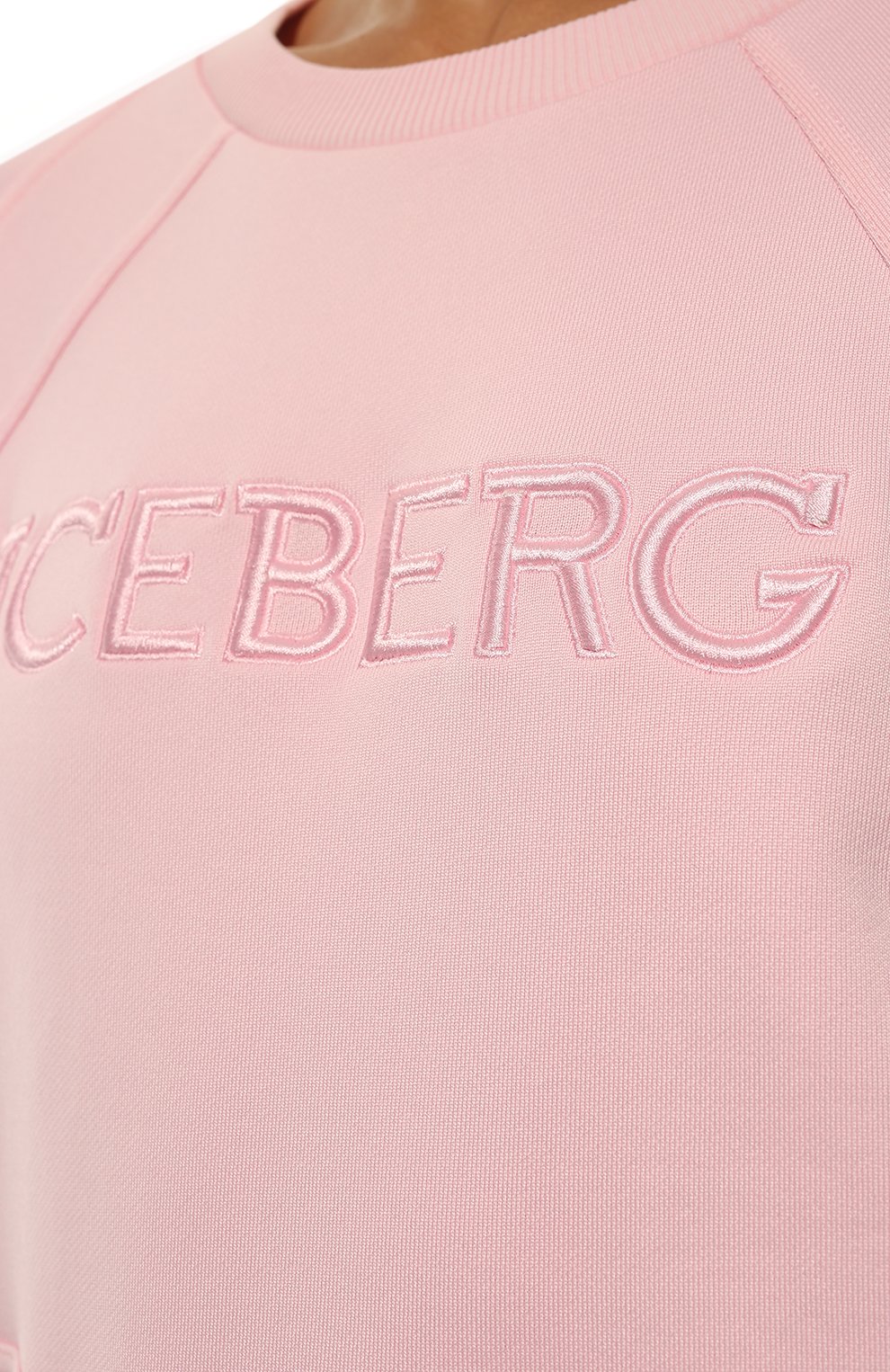 Свитшот ICEBERG розового цвета по цене 29950 руб., арт. 22E I2P0/E071/6305, фото 5 Свитшот ICEBERG, арт. 22E I2P0/E071/6305, фото 5