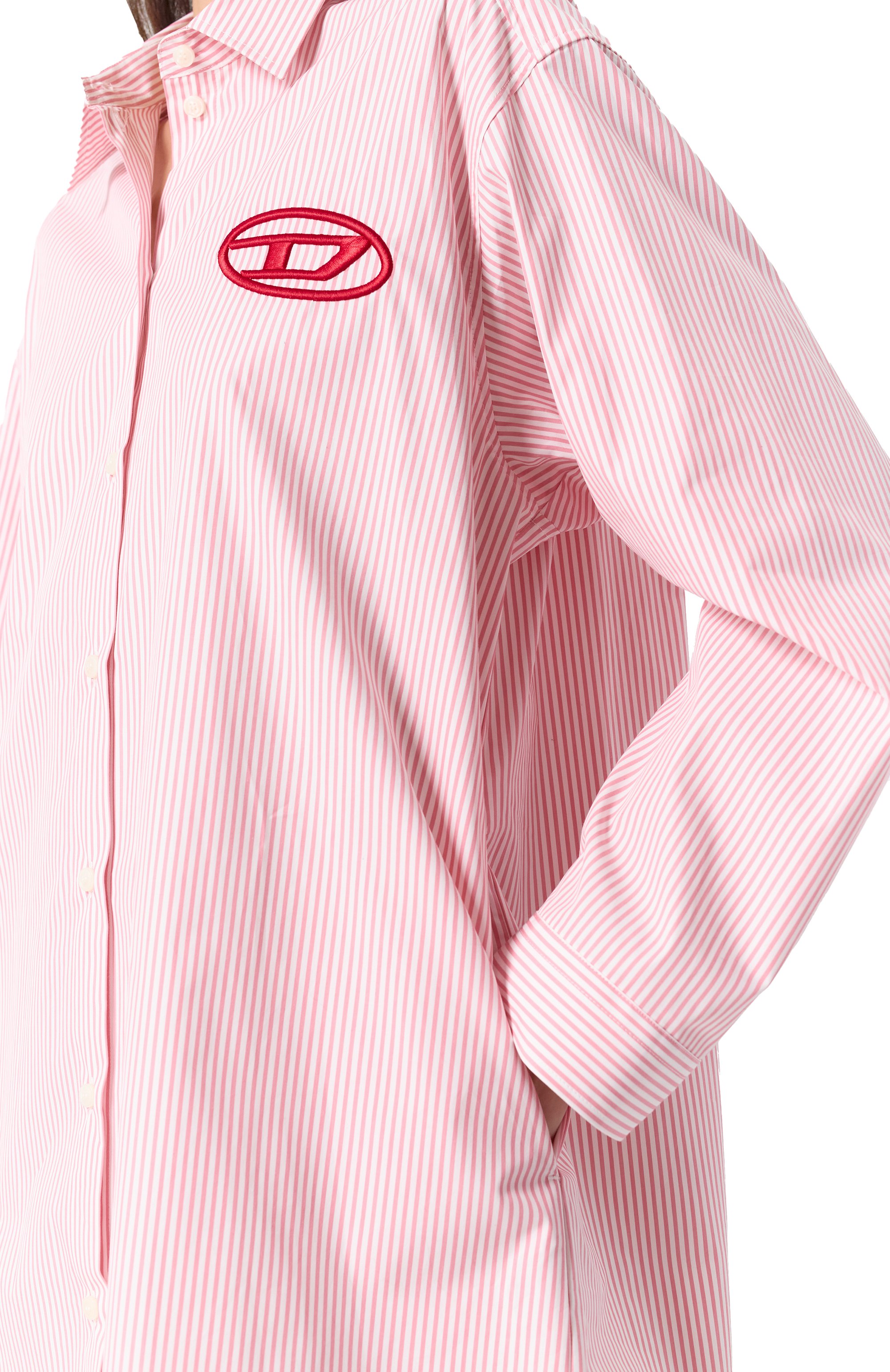 Хлопковая рубашка DIESEL, арт. A14571/0DNAN, фото 5