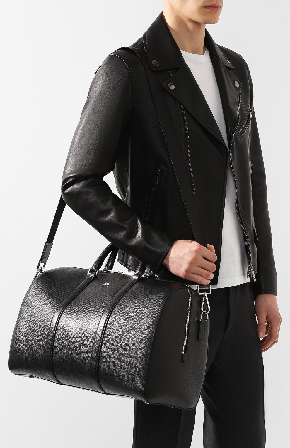 Кожаная дорожная сумка BOSS, арт. 50406974, фото 5