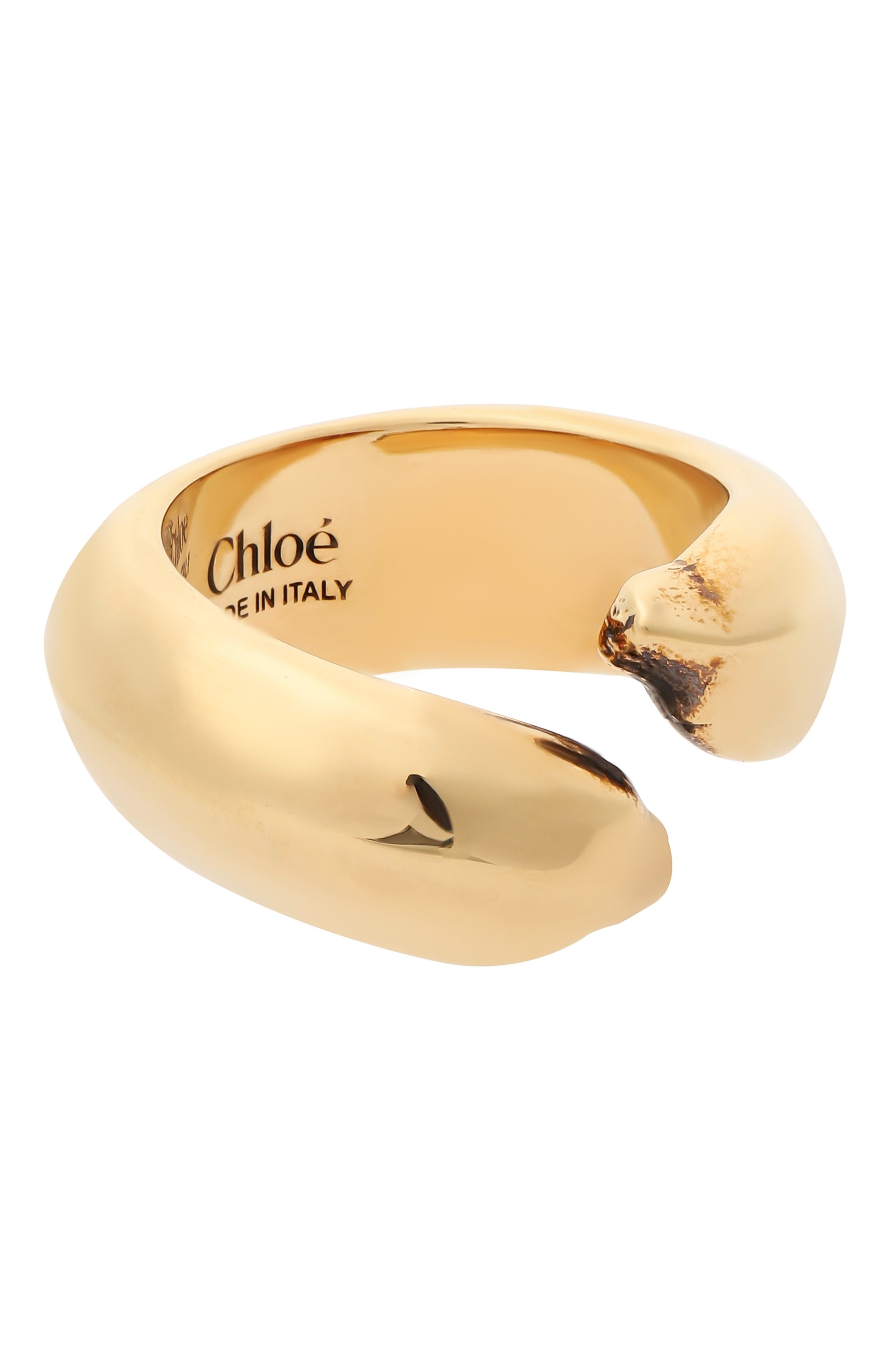 Кольцо CHLOÉ золотого цвета по цене 44500 руб., арт. CHC24AFR60CB7, фото 1 Кольцо CHLOÉ, арт. CHC24AFR60CB7, фото 1