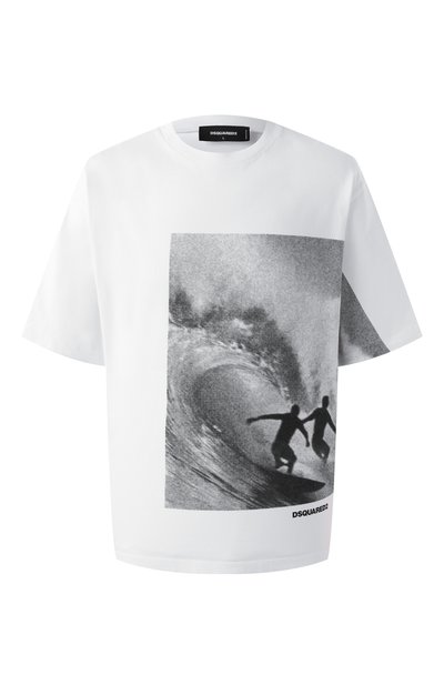 Мужская хлопковая футболка DSQUARED2, арт. S74GD1409/D20033