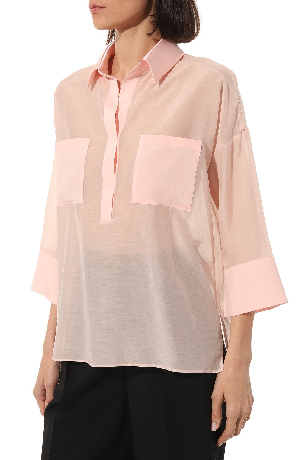Блузка из хлопка и шелка TEGIN, арт. SB2379-08, фото 3