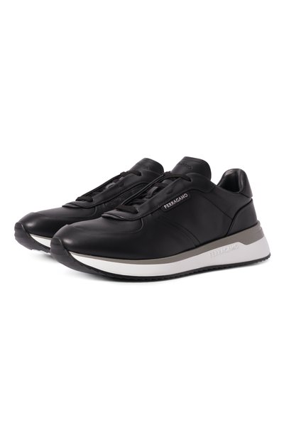Мужские кожаные кроссовки FERRAGAMO, арт. 02A092/787511