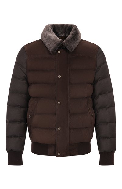 Мужской пуховик viani-url с меховой отделкой MOORER, арт. VIANI/URL