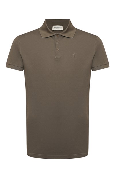 Хлопковое поло SAINT LAURENT, арт. 554052/YB20C, фото 1