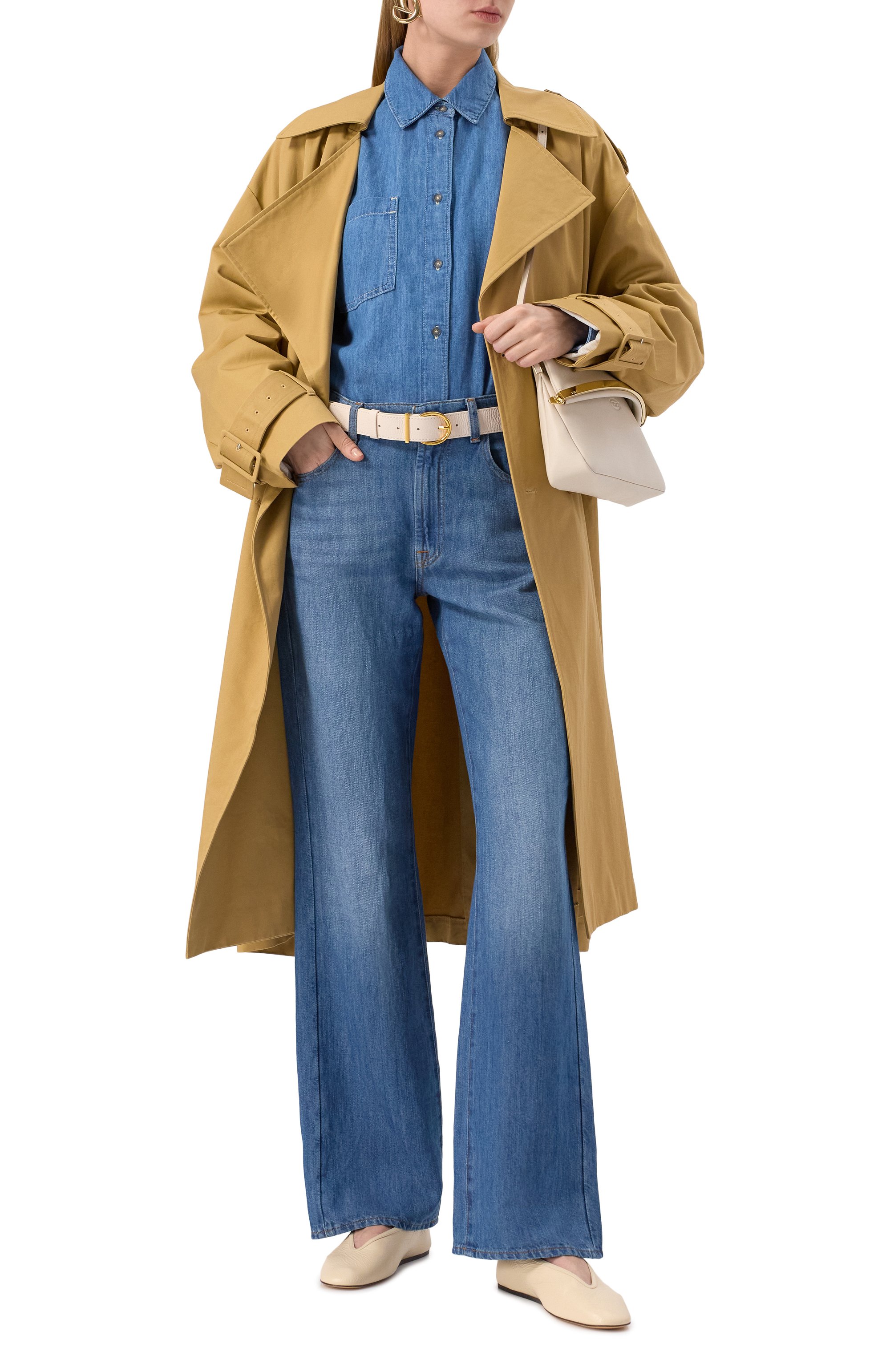 Джинсовая рубашка 7 FOR ALL MANKIND, арт. 7U033E31IYY, фото 2